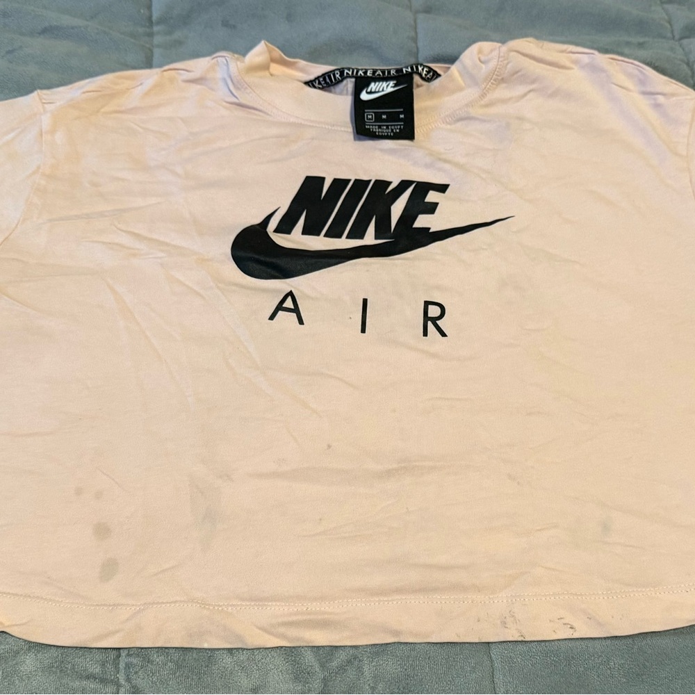 Nike Air Light Peach Tee with Black Logo